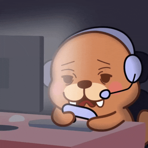 Tired Video Game GIF by FROSTYS