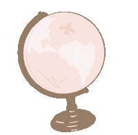 Pink Viajar Sticker by VIPAPIER