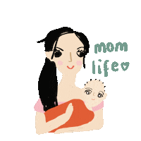 Mom Mommy Sticker