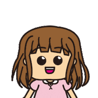 Girl Mary Sticker