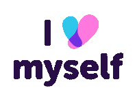 Ilovemyself Sticker by koscvisuals