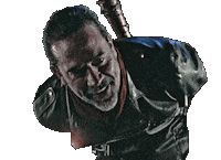 The Walking Dead Smiling Sticker