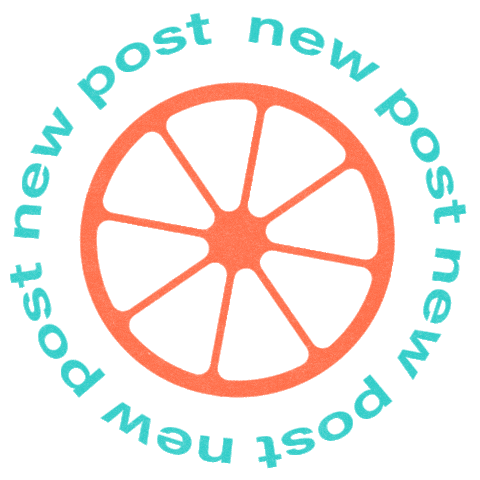 Coming Soon Orange Sticker