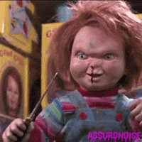 Childs Play Horror GIF by absurdnoise