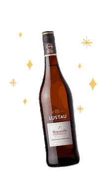 Wine Bottle Sticker by Bodegas Lustau