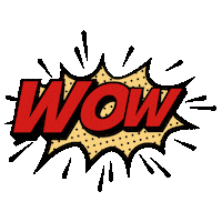 No Way Wow Sticker by Animanias