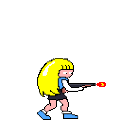 dzikraghifari giphyupload candy 8 bit tembak Sticker