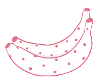 Banana Ilustraris Sticker