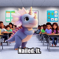 Presentation Success GIF by Divineasaur