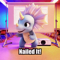 Confidence Success GIF by Divineasaur