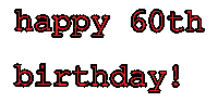 60Th Birthday Sticker by Alissandra