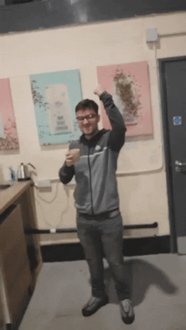 92DegreesUK coffee celebrate thank you winner GIF
