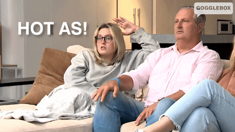 Watching Tv Holly GIF by Gogglebox Australia