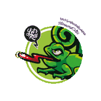 RonsonChile weed chile cannabis roll Sticker
