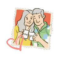 Cellamatpagi coffee family couple decor Sticker