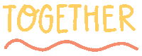 Stronger Together Community Sticker by Brkich Design Group
