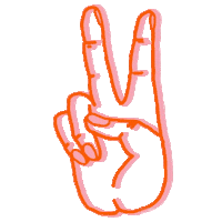shinefromwithin peace peace sign online academy shine from within Sticker