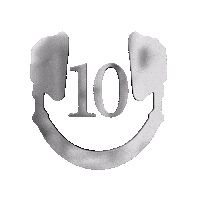 Achieve 10 Years Sticker by Nova Sound