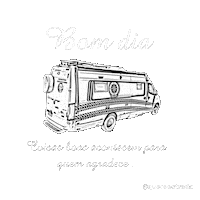 Motorhome Sticker by Quero Estrada