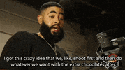 chocolate bar eating GIF by Much
