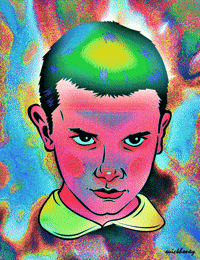 stranger things beauty GIF by PEEKASSO