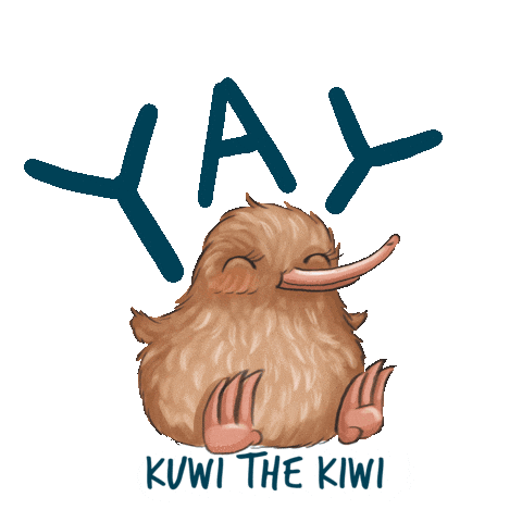 Happy New Zealand Sticker