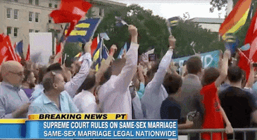 same-sex marriage wedding GIF