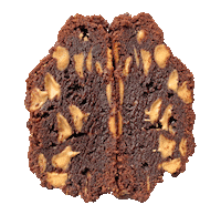 peanut butter chocolate Sticker by foodbabyny