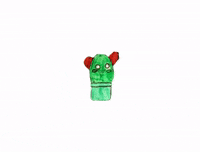 Cactus GIF by Kunstkwartier