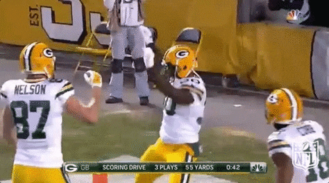 Green Bay Packers Football GIF by NFL