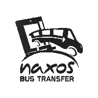 naxosbustravel bus transfer Naxos charalampos Sticker