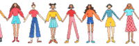 AndrinaManon women girl power feminism protest Sticker