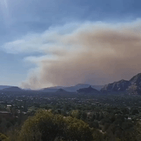 Rafael Fire Reaches Over 24,000 Acres Near Sedona, Arizona