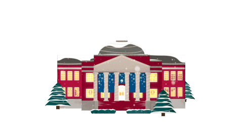 Snow Winter Sticker by University Of Lynchburg