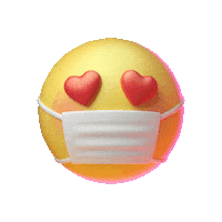 In Love Hearts Sticker by Emoji