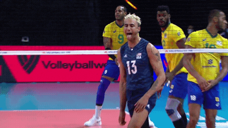 Lets Go Dancing GIF by Volleyball World