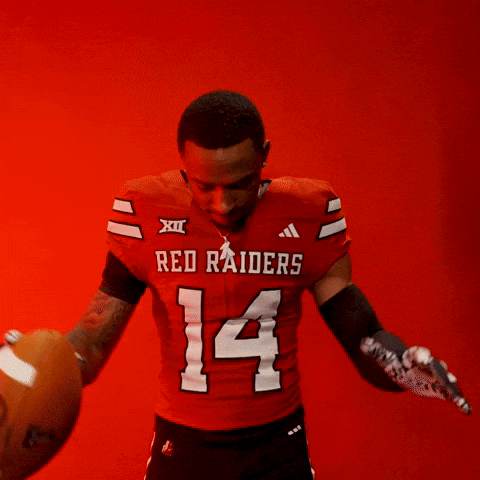 Micah Hudson GIF by Texas Tech Football