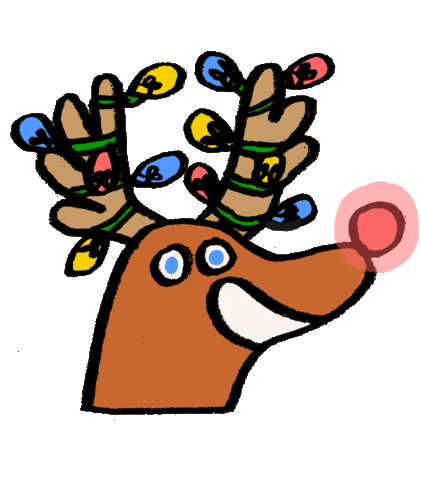 Christmas Sticker by Danielle Chenette