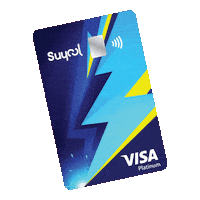 Visa Card Money Sticker by sKash.App