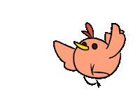 Happy Bird Sticker
