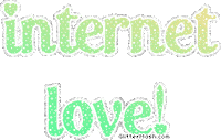 Glitter Love Sticker