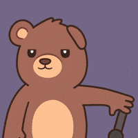Teddy Bear Mic Drop GIF by BEARISH