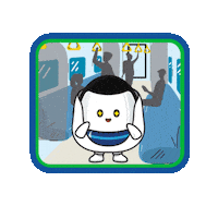 Kereta Wow Sticker by MRT Jakarta