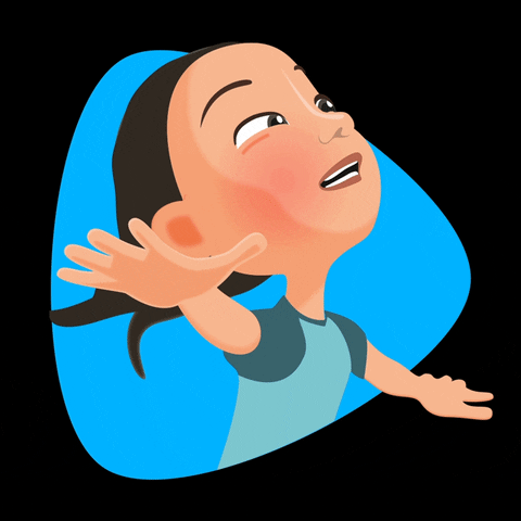happy blue sky GIF by Ferdinand