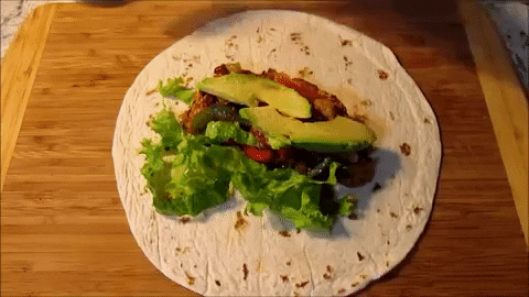 chicken fajitas GIF