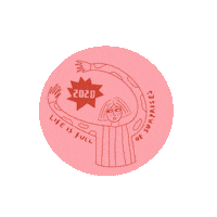 Girl Pink Sticker