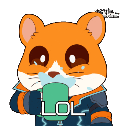 No Way Lol Sticker by Hamieverse