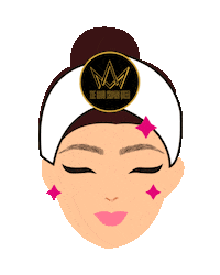 BrowShapingQueen beauty glow texas spa Sticker
