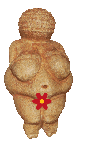 Venus Willendorf Sticker by NHM Wien