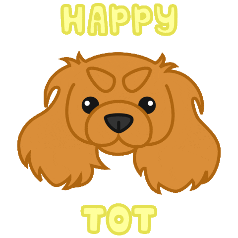 cavalier king charles spaniel dog Sticker